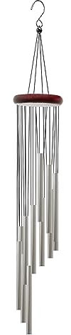 XPEX 1 Articolo 12 tubi 52CM Campane a Vento,Campana a vento,Tubi in Alluminio Campane a Vento,Scacciapensieri da Esterno,Campanelli a Vento per Esterni per Casa Albero Terrazzo Esterno (1)