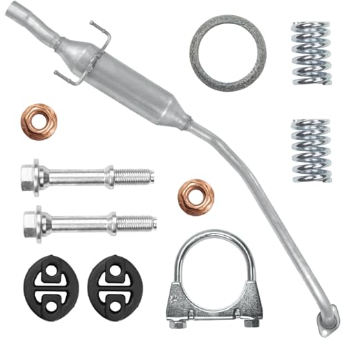 Polmo Schalldämpferset Auspuff Mitteltopf für Corolla 9 IX E12 2001-05/2004 1.4 1.6