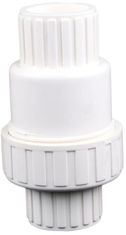 Pvc Weiß Rückschlagventil Durchmesser 20mm 1/2 Zoll | Einwegfluss, für Trinkwasser Geeignet, Vertikal oder Horizontal Montierbar Zufällige Farbe