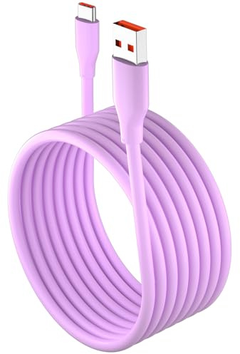 ACANDYA Cable USB tipo C Carga Rápida 2 metros, 120 W Cable USB a USB C