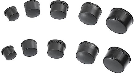 STOBOK 10pcs Mallet Hammer Replacement Rubber Hammer Head Tip for Small Parts Assembly