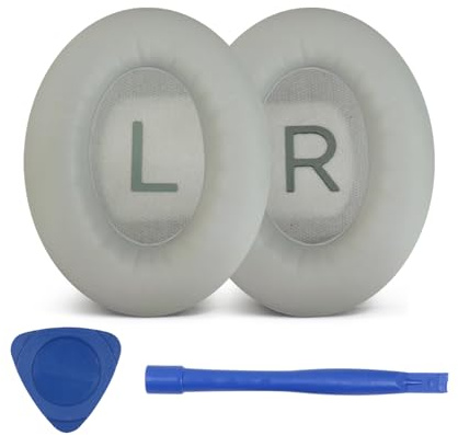 UOWGA Headphones Replacement Ear Pads for Bose 700 Noise Cancelling Headphones,Added Thickness, Luxurious Memory Foam, Noise Isolation Foam Durable Leather (Gray)