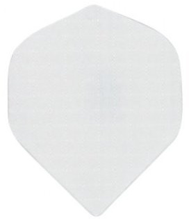 Rocket 12 Nylon Dart Flights Weiß (4 Sätze)