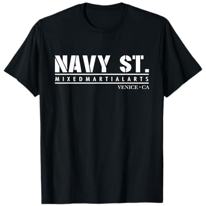 Navy Street MMA Mixed Martial Arts Official Fighting T-Shirt