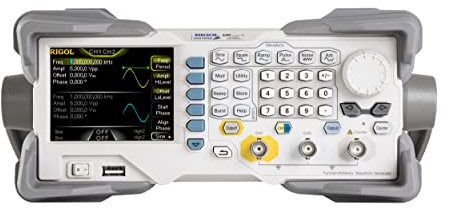 RIGOL Signalgenerator,DG1032Z Funktionsgenerator,30 MHz Ausgangsfrequenz,2 Kanäle,Verschiedene Modulationsarten,Für Labore und Unterricht