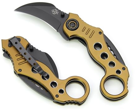 KH-Security Karambitmesser grün/schwarz