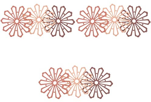 Amosfun 9 STK Blumenförmiger Topflappen Aus Weichem Gummi Topfuntersetzer Küchentopfmatte Tasse Untersetzer Tischsets Tischset Für Den Esstisch Arbeitsplatte Untersetzer Matte