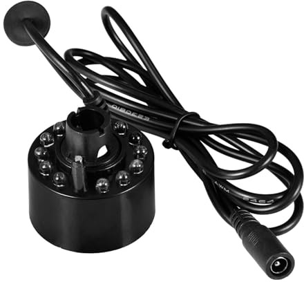 Générique Chaudron De Sorcière D'Halloween Machine À Fumée Avec Brouillard Machine À Fumée Avec 12 LED Colorées Pour Les Ambiances D'Halloween Seau Bonbons Halloween Noël Party