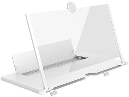 Pluuttiem Amplificador de pantalla 3D de 14 pulgadas, pantalla móvil, lupa ampliada para viajes, color