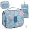 MINISOISO Trousse de Toilette de Voyage à Suspendre, Sac de Toilette étanche pour Femme, Sac de Maquillage Portable, Multifonction Imperméable Trousse de Toilette pour Voyage,Fitness,Camping (Flamant)