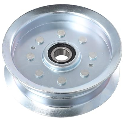 ZiStarlilife Metall Rasenmäher Riemenscheibe Flache Spannrolle Ersatzteile Kit Riemenscheibe für Rasenmäher für GY22082 GY20629 GY2011 für 756-05034 Trimmer