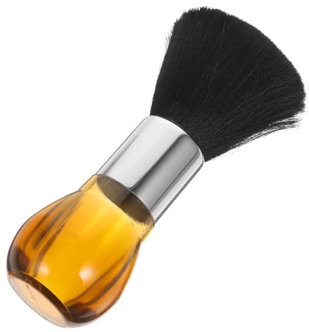 DEARMAMY Nackenpinsel für Friseure Salonrasierpinsel Friseurbürste Kleiner Staubpinsel Rasierpinsel für Herrenbart Friseurzubehör Weiche Borsten Robustes Material