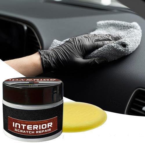 Générique Efface Rayure Plastique, Renovateur Plastique Voiture Interieur, Kit De Réparation De Tableau De Bord, Restaurateur des Pièces du Véhicule pour L'intérieur De La Voiture