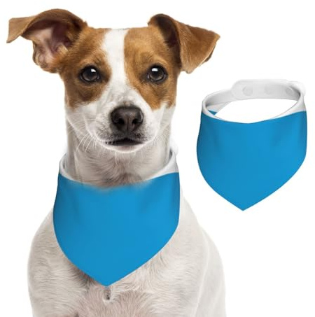 Hundehalstuch für kleine, mittelgroße und große Hunde, Dreieckstuch für Mädchen oder Jungen mit Bayerischer Flagge