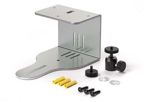 JIANBOHAIRS Sturdy Thickened Aluminum Alloy Wall Mount Projector Ceiling Mount Bracket Stand Projectors Adapter Organizing Projector Mount Stand(Large)