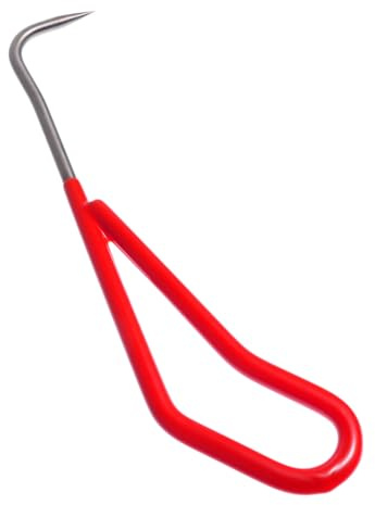 DIYEAH Désherbeur Manuel INOX avec Crochet Unique Ergonomique Outil Extracteur Racines pour Pelouse et Jardin Facile à Nettoyer et Antirouille