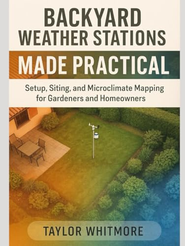 BACKYARD WEATHER STATIONS MADE PRACTICAL: Setup, Siting, and Microclimate Mapping for Gardeners and Homeowners