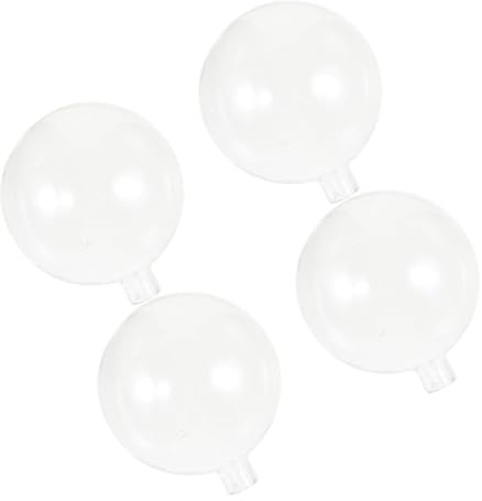 MALUGOGO 4pcs Globe Lamp Shade Replacement Glass Dome Covers for Floor Lamp Glass Shade Replacement Enhanced Lighting and Multiple Combinations in Simple and Elegant Style