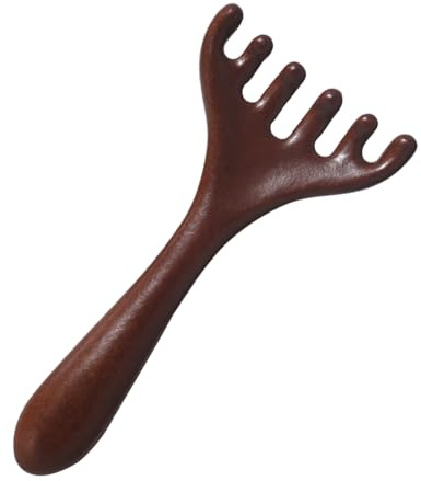 Peine masajeador capilar Rascador Meridianos Cuello Manual Portátil Madera | Peine De Masaje Craneal Mantenimiento De Cabeza Y Cuello Para Ducha Diaria, Salón, Viaje, Hogar, Mujeres, Hombres