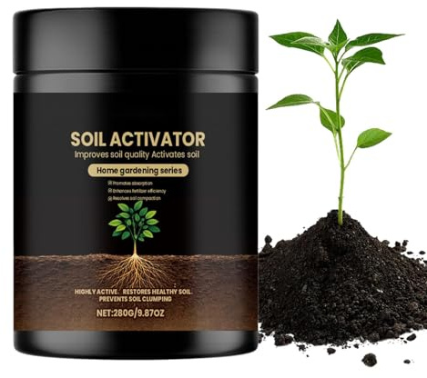Soil Pro Activator, 280g Activateur De Soils Soluble Dans L'Eau, Stimulateur De Santé Du Sol Pour Plantess, Mendement Des Sol Biologique, Pour Potager Fleurs Pelouse Jardin