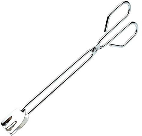EUROXANTY® Pinza per Barbecue | Acciaio Inossidabile | Pinza da Cucina | Pinza con Pala Lunga | Resistente al Calore | Facile da maneggiare e Lavare | (30 cm)