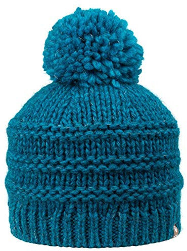 GIESSWEIN Beanie Hochanger - Damen Mütze aus Alpaka- & Merinowolle, Warm gefütterte Bommelmütze, Frauen Wintermütze