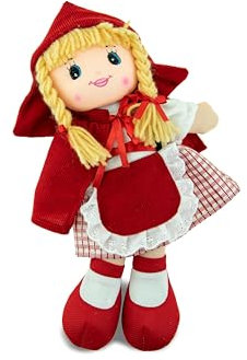 Teorema – Muñeca de Trapo de Carlota de Cuentos de Hadas, muñeca de Tela, Juguete para niños, Altura 30 cm