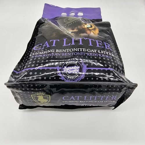 Kattströ klumpande katt royale kattströ bentonite babypulverdoft 5 l (lavendel)