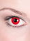 Kontaktlinsen Jahreslinsen - rote Motivlinse mit Sehstärke (1 Stück) - Dioptrien: -3,5 - ideal für Halloween, Karneval & Motto-Party