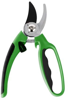 My Garden Secateurs Shears Pruning Scissor with Ultra Sharp Blade Soft Non Slip Handle Gardening Clipper Hand Pruners for Cutting Trimming Shearing Gardening Tool for Shrubs Bushes Bonsai Tree