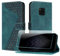 JayModCase Case for Huawei Mate 20 Pro with Screen Protector, Flip Wallet PU for Huawei Mate 20 Pro cover [Card Holder] [Magnetic Closure] [Kickstand] 360 Shockproof Protective Case - Green