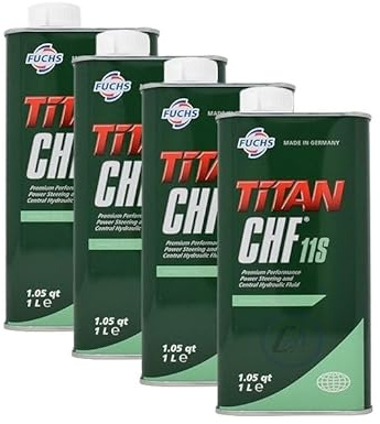 4 LITRI OLIO IDRAULICO SERVOSTERZO FUCHS TITAN CHF 11S