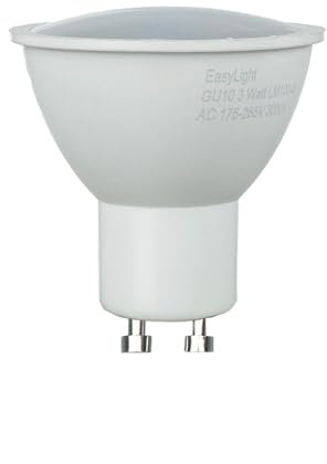 Licht-Erlebnisse Transmedia - Bombilla led (casquillo GU10, 3000 K, luz blanca cálida, 260 lm)