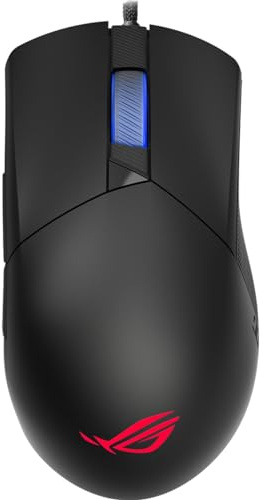 ASUS ROG Gladius III Wired Gaming Mouse | Tuned 19,000 DPI sensor, Hot Swappable Push-Fit II Switches, Ergo Shape, ROG Omni Mouse Feet, ROG Paracord and Aura Sync RGB Lighting