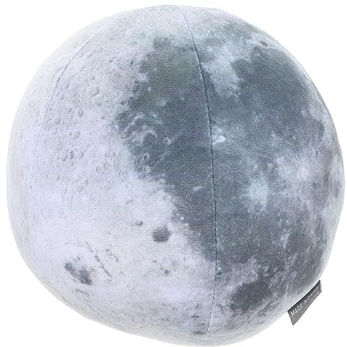 IMIKEYA Mondform Kissen Für Sofas Flauschiges Plüsch Kissen Im Planeten Stil Weiches Dekokissen Für Haushalt Für Täglichen Gebrauch