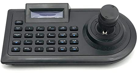 Seprendi 3D Axis Joystick CCTV Keyboard Controller Keypad för AHD Security PTZ Speed kameravkodare DVR NVR Pelco RS485 EU-