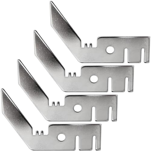 Lot de 4 cintres à double barre transversale, 7,6 cm pour toile de fond, tuyau et drapé, kit de support double pour toile de fond