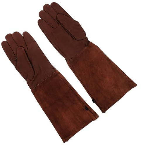OFFSCH Guantes De Jardinería Manga Guantes Para Mujeres Hombre Protección Integral Antiespinas Resistente Al