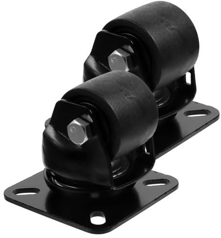 JEWEDECO 2piezas Ruedas Giratorias Para Equipos Mecánicos Diseño Esférico Prácticas y Para Oficinas y Contenedores