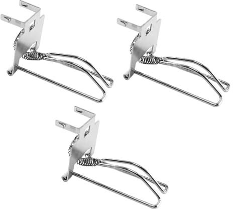 Housoutil 3piezas Clip Metálico Para Caja Registradora De Accesorio Práctico Para Bandeja De Billetes y Monedas Sujeción Firme y Fácil Mantenimiento