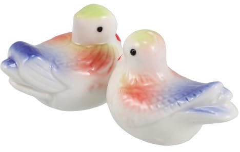 SUPVOX 2 Pièces Lot de Porte-Baguettes Céramique Forme De Canard Sauvage pour Décoration Table Miniature Ou Jardin