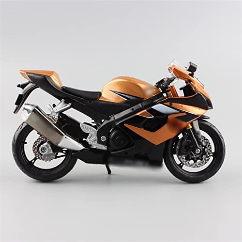 1/12 Skala Sportcykel Metall Formgjuten Modell Fordon Motorcykel Moto Leksaker Miniatyrer För Barn För Suzuki GSX-R1000 Gixxer GSXR