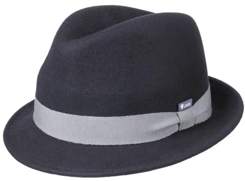 Lipodo Trilby Hut Wollfilz Made in Italy Kinder Sommer Winter
