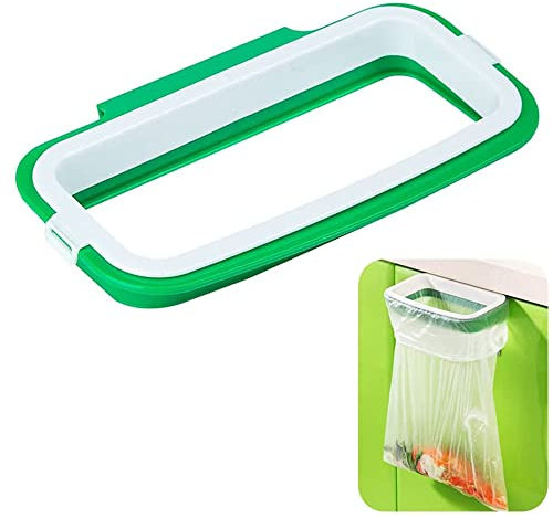 Porta Sacco Della Spazzatura,Supporto Sacchetto Spazzatura Appeso,Supporto per Sacco Della Spazzatura Portatile Plastica Supporto,Buste Spazzatura Raccogliere Rifiuti Cucina Mantenere Pulita Cucina