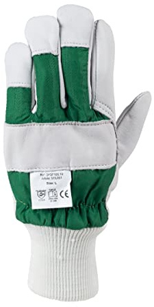 ratioparts Herren Skovhandske arbejdshandsker størrelse Xl Handschuhe, weiß-grün, XL EU