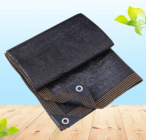 Telo Ombreggiante Occhiellato 2x2 2x10 Tenda A Vela per Esterno Rete Telo Ombra 90% Protezione Resistente UV Tessuto Ombreggiante Traforato per Esterno Giardino Terrazzo Pergola,black-2x4m