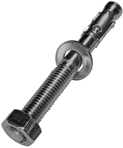 Lumonic Schwerlastdübel M12 x 110mm | hochwertige Edelstahl V4A Keilanker | Durchsteckmontage, SOFORT BELASTBAR | Betonanker, Schwerlastanker | für Überdachungen, Geländer, Regale, Trennwände