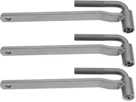 LT Easiyl 3Pcs Engine Valve Adjustment Tool 8mm 9mm 10mm Hexagon 3.1mm 3mm 3.5mm Square Hole Motorcycle Engine Screw Spanner Valve Tool Wrench Socket Repair Tool