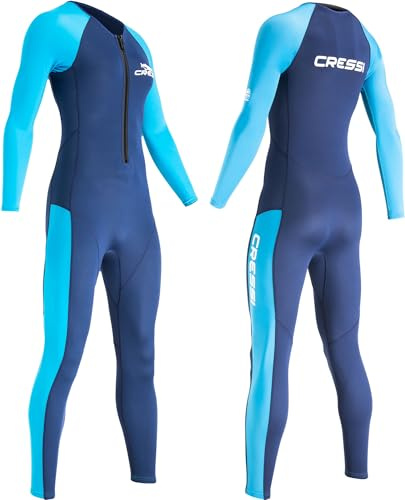CRESSI Wahoo Monopiece Wetsuit 2mm-Einteiliger Neoprenanzug Herren aus 1,5/2 mm Soft Neopren Elastan zum Schnorcheln, Schwimmen Aktivitäten im Wasser