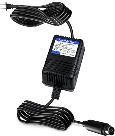Fesasn Replacement AC Power Adapters,18.5V Charger Mains PSU,for Behringer Xenyx 502,802,1002,UB1002,Q502USB,QX1202USB,Q1002USB,PSV3UL,MXVL3,MX602A,Eurorack Mixers FX-18B-MP3(Correct Round Connector)